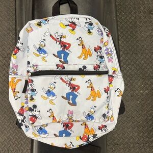 Disney Character Print Strap Backpack